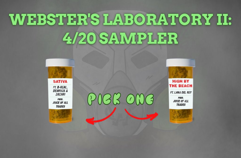 Music: Chris Webby – ‘High By The Beach’ + ‘Sativa’